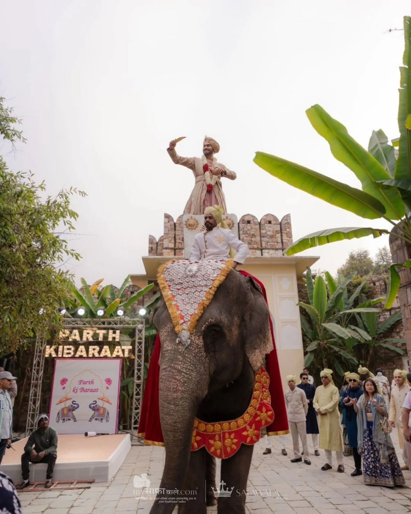Pastel groom safa photographed in natural daylight for Akshi